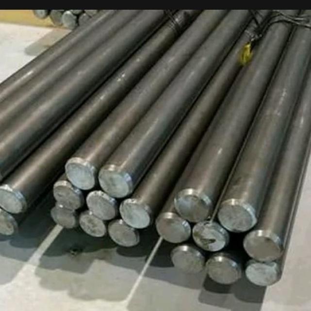 as besi batangan bulat diameter 45 mm 45mm panjang 100 cm 100cm