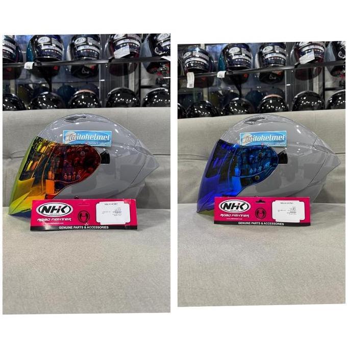 Visor Iridium Red dan Blue NHK S1 GP Pro PNP R1 Max R1 Elite
