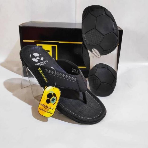 DISKON SANDAL PRIA PAKALOLO N-2353 LEATHER ORIGINAL - SANDAL SLOP PRIA MEREK PAKALOLO N-2353 TERBARU