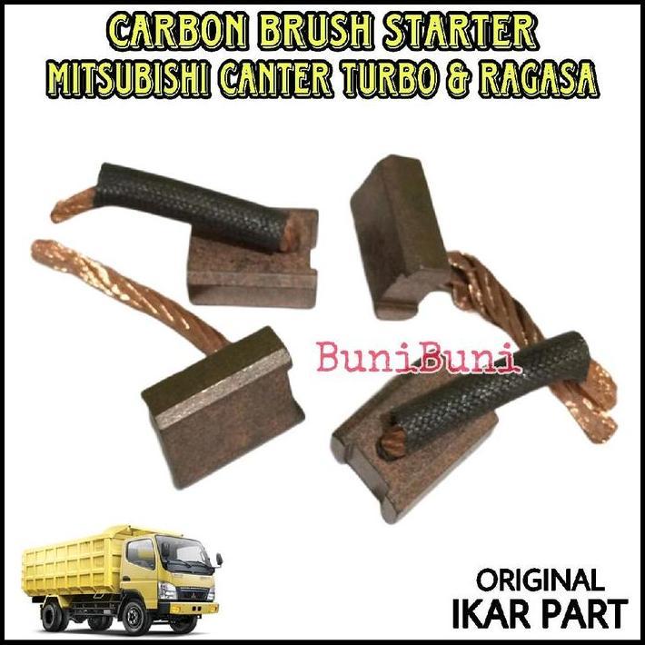GRATIS ONGKIR CARBON BRUSH STARTER CANTER - KUL COOL ARANG DINAMO STARTER / STATER MOBIL TRUK CANTER