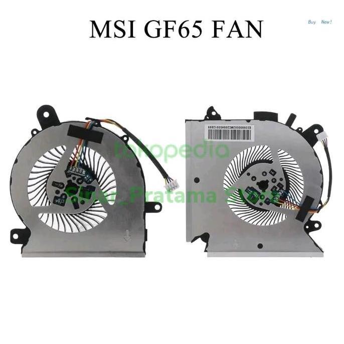 Fan Kipas Laptop MSI GF65 Gf63 16R3 16R5 16W1 WF65 N413 N433