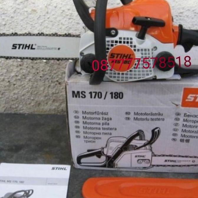 Ready Chain Saw Sthill MS 170 ? Mesin potong kayu Sthill MS 170