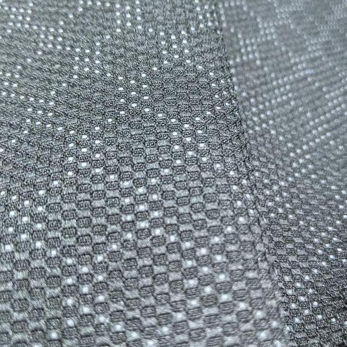 Kain Jok Mobil Fabric Hitam corak