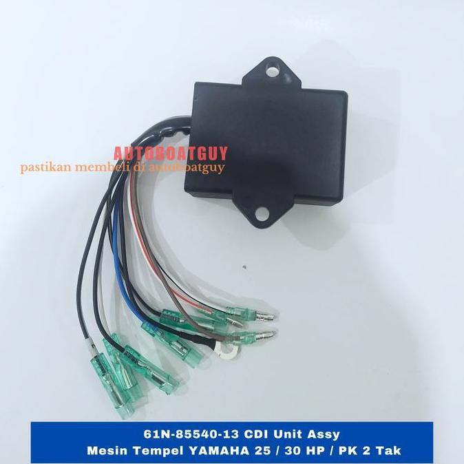 61N-85540-13 CDI Unit Assy Mesin Tempel YAMAHA 25 / 30 HP / PK 2 Tak