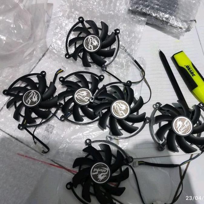 Fan Kipas vga Colorful Gtx 1060 1070 igame 85mm 4pin