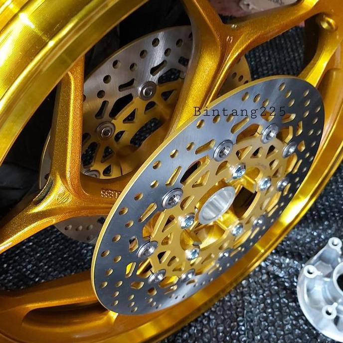 Ready VELG R15 V3 lebar triple disk VELG R15 V3 double disk depan