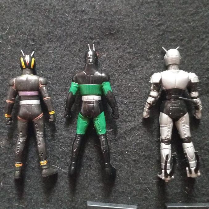 HG Gashapon 9 Cm Kamen Rider Black, Kamen Rider Black RX, Shadowmoon by Bandai