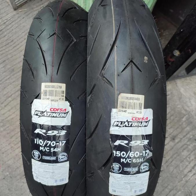 Ready ban corsa R93 110 150 R17 soft compond ninja 250, R25 MT25 R15 V3 CBR