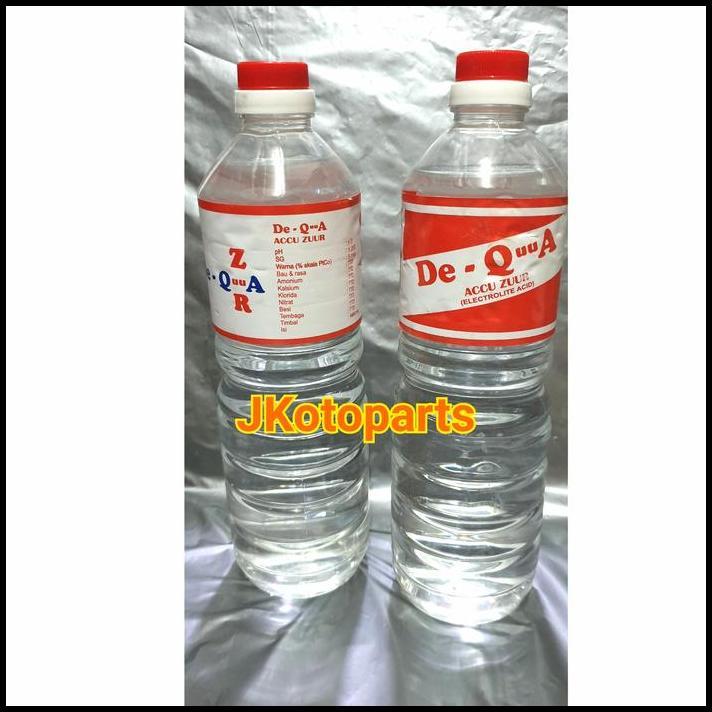 TERLARIS AIR AKI BARU KURAS ACCU ZUUR AIR KERAS 1 LITER 