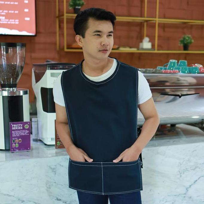 Risum Flap Apron / Apron Barista / Celemek Barista