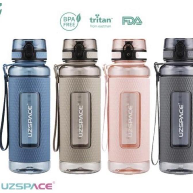 UZSPACE 5032 Botol Minum Olahraga Besar 1.5 Liter USA Tritan
