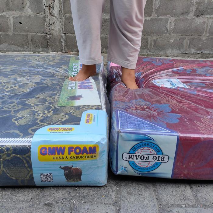 Kasur Busa Orthopedic super Hard Foam Rebonded 140 x 200 Banteng GMW