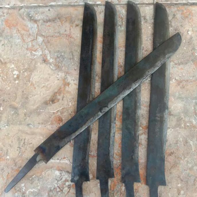 mentahan bilah sembelihan baja per