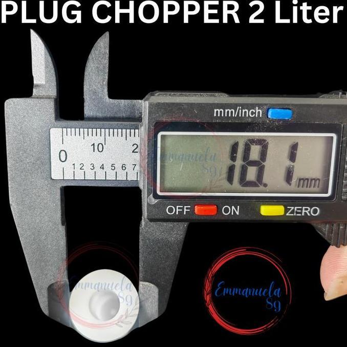 PLUG Tangkai Chopper 2 Liter Chopper Daging Chopper Mitochiba