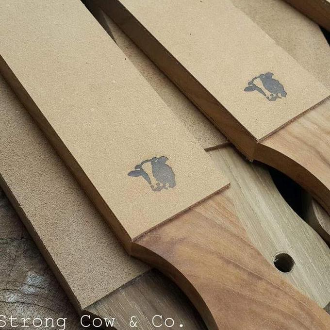 Stropping Kulit / Leather Strop /Asahan / Golok Sembelih