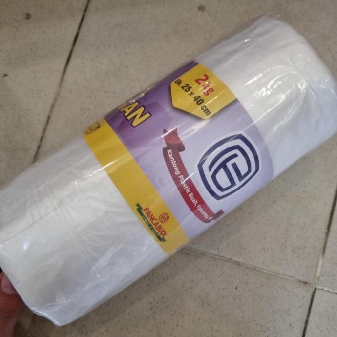 Kantong Buah/Kantong Sayur/Plastik Fotocopy Plastik HD ROLL 25x40