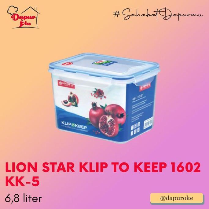 Lion Star Klip To Keep 1602 KK-5 / Tempat Kue / Box