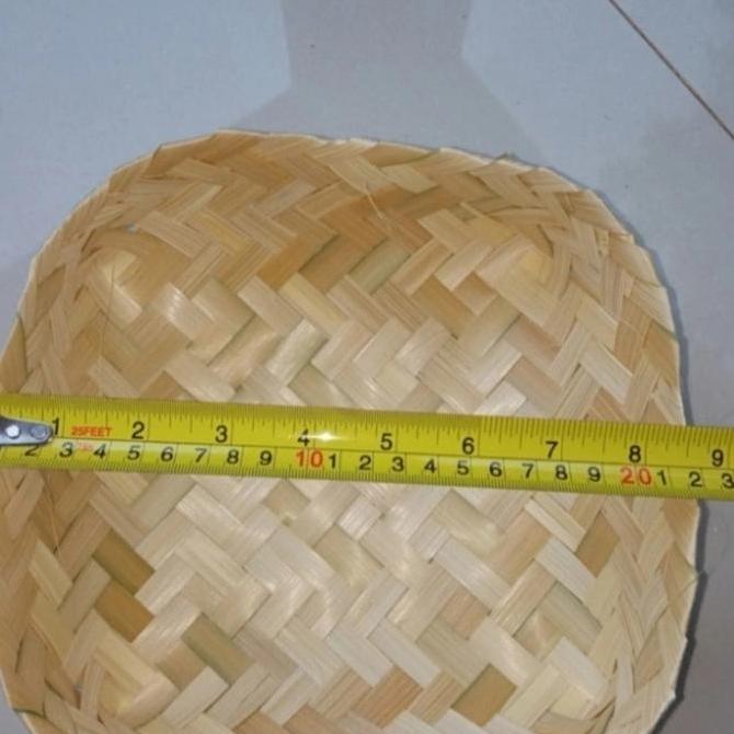 besek bambu 20x20 sepasang