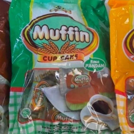 Muffin Cup Cake Pusan Muffin Bolu isi 20 pcs Snack Cemilan Praktis