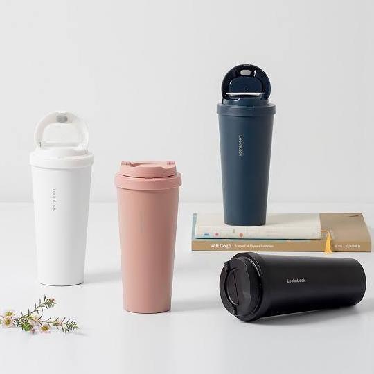 Lock n Lock one touch clip tumbler mug 550ml