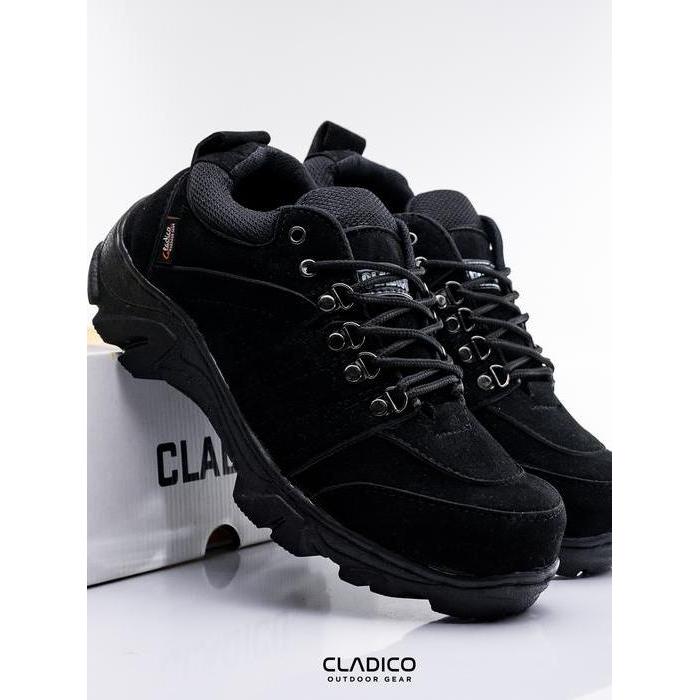 Sepatu Safety Keren Outdoor Proyek Kerja Ujung Besi Cladico Skyway - Hitam, 39