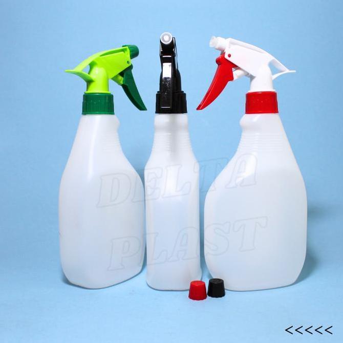 botol semprot 500ml bening slim / botol spray 500ml / botol kispray