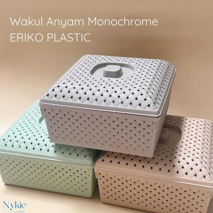 Wakul Anyam / Wadah Hajatan Plastik Monochrome ERIKO PLASTIC