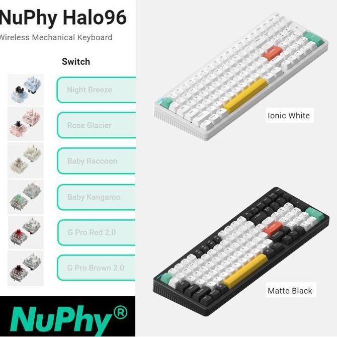 Nuphy Halo96 Wireless Mechanical Keyboard