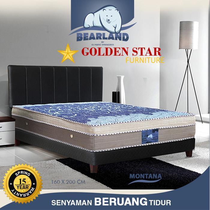 Kasur / SET Spring Bed Bearland Montana Olympic springbed 120/160/180