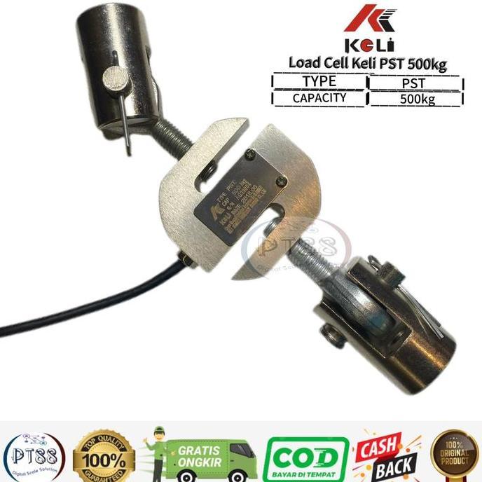 Keli Pst Loadcell Type S Cap 500Kg / Loadcell S Keli Pst 500Kg