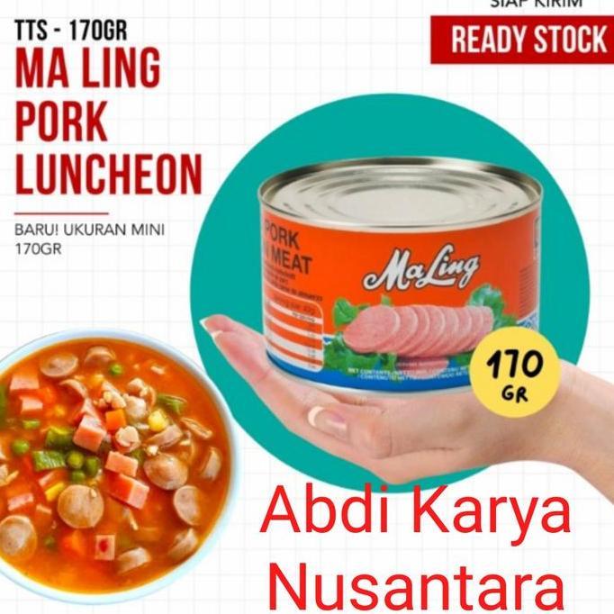 Maling Kaleng 397gr Daging BABI MALING Ma Ling Pork Luncheon 397 Gr
