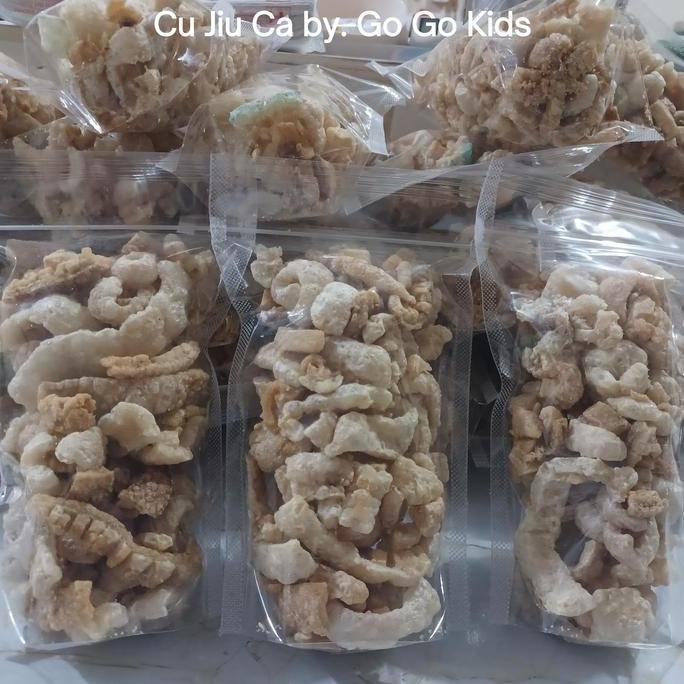 Kerupuk Kulit Babi / Dorokdok 100gr, Cu Jiu Ca Nong, CuJiuCha / Rambak
