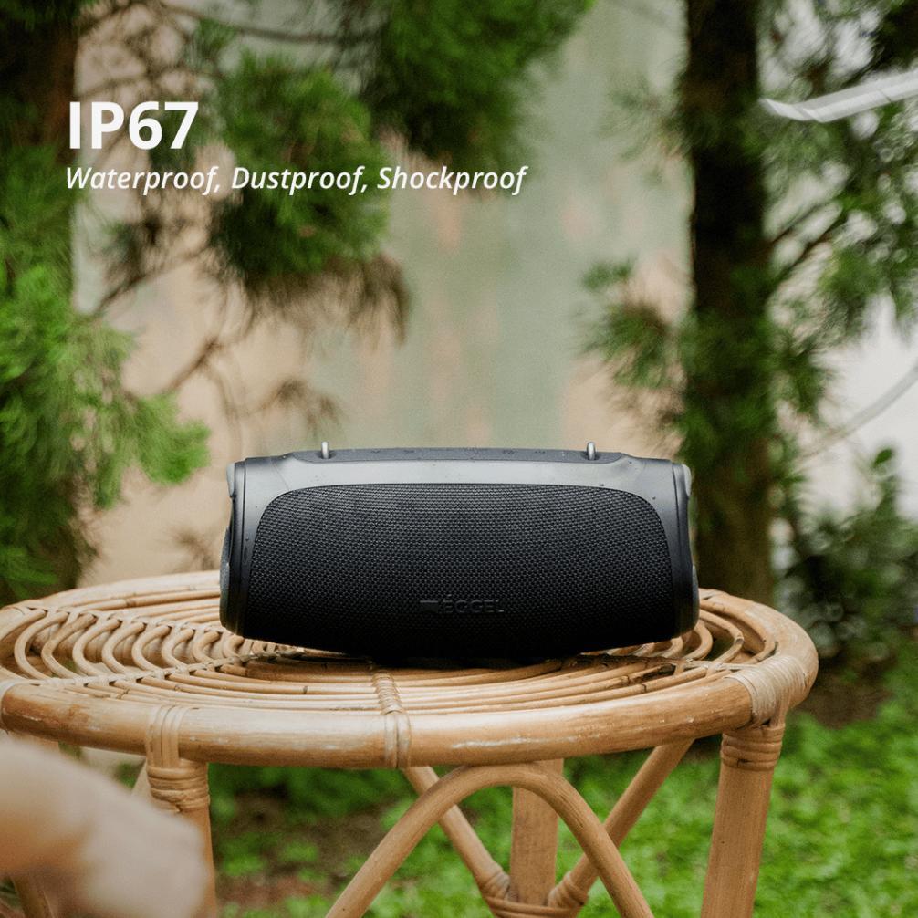 Terbaru Eggel Terra 3 Max Waterproof Bluetooth Speaker With Rgb Lights