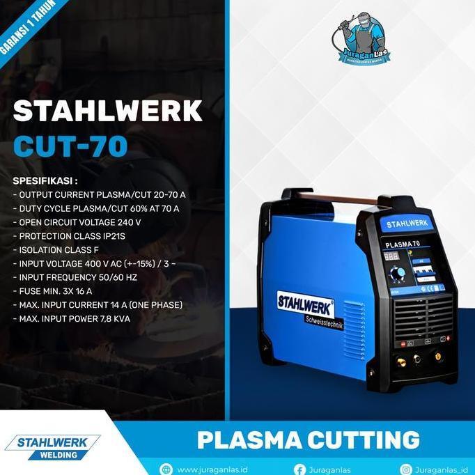 Mesin plasma cutting merk Stahlwerk CUT-70