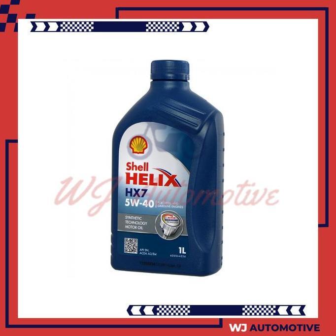 Ready Shell Helix HX7 5W40 1 Liter Oli Mobil Bensin Shell HX 7 5W 40 1Liter