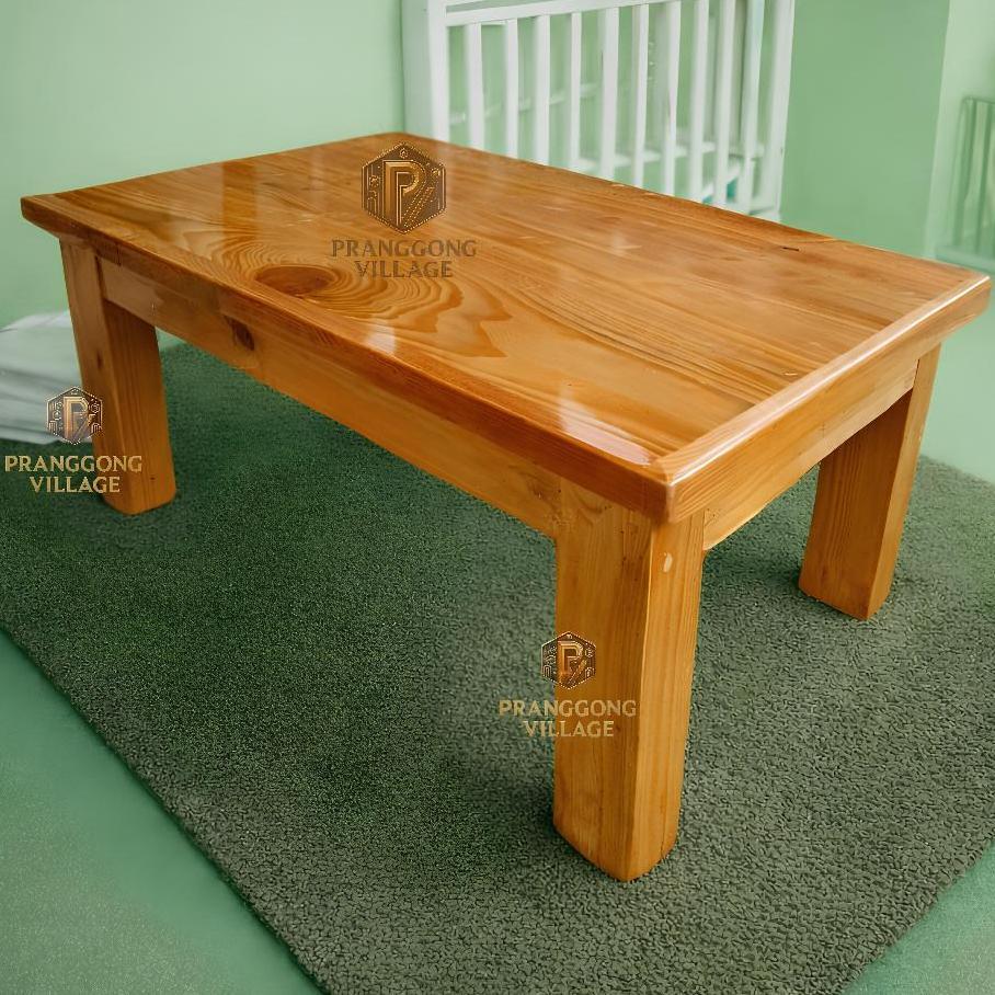 FAVORIT LR03 / PANJANG 50CM / MEJA LESEHAN / MEJA BELAJAR JATI / Meja Lesehan Kayu Solid LR03  50x30