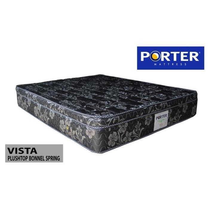 Spring Bed Porter Vista Plush Top Rebounded 140 x 200 Mattress Only
