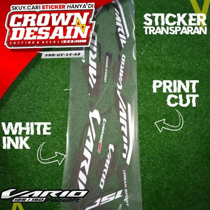 Striping Transparan Vario Striping Transparan Vario New 150 Cc Variasi -