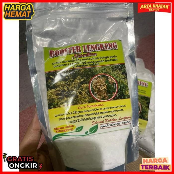 (100%Ori) Booster Kelengkeng Murni Asli Ampuh 250Gr