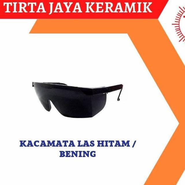 Kacamata Las Hitam/Bening