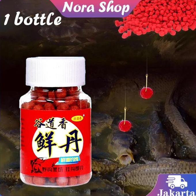 AWAYESH Umpan Ikan Umpan Pancing Butiran Wangi Segar Umpan Ikan Mas Siap Pakai Pelet Umpan Pancing