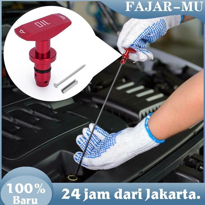 DIKARTELLA Dipstick Oli Mesin Mobil Dipstick Handle Tarik Oli Mesin Mobil