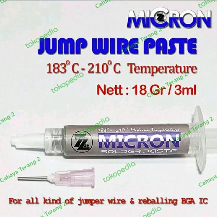 Ready Timah Cair Suntik Timah Cair Jumper Wire Premium