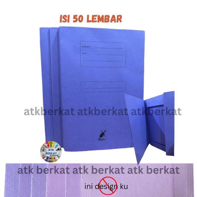 Map kertas Biola 5002 - Ungu ready