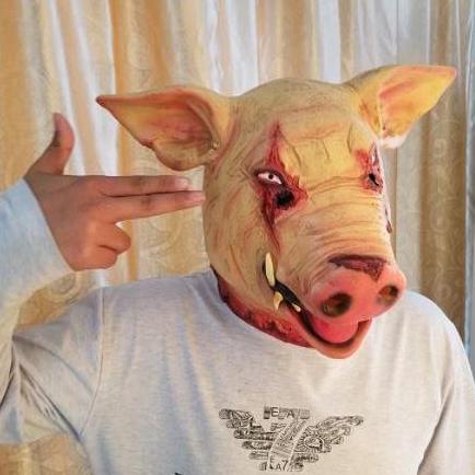 TOPENG Halloween BABI JIGSAW SERAM FULL LATEX