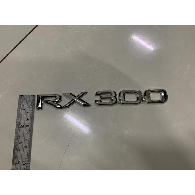 Emblem RX300 untuk bagasi Lexus Toyota Harrier murah