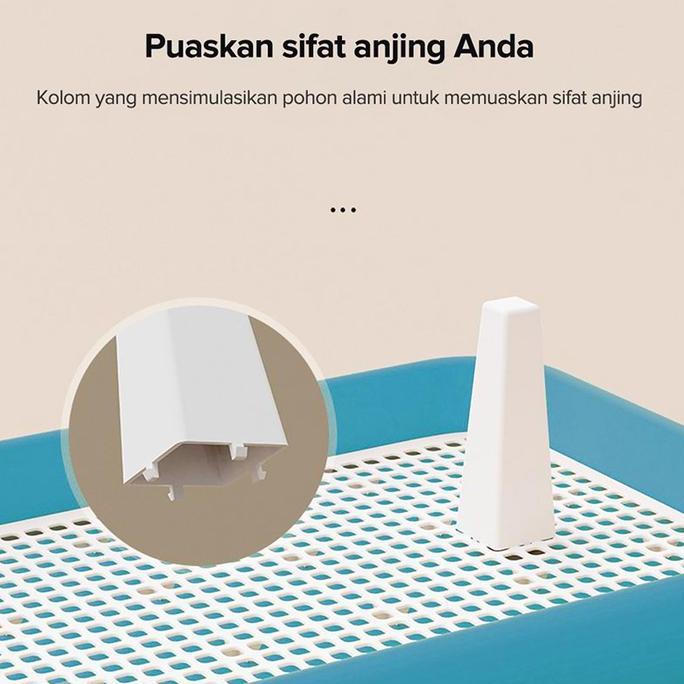 VIWIUWIU Toilet Anjing Dog Toilet Tempat Pipis Anjing Toilet Hewan