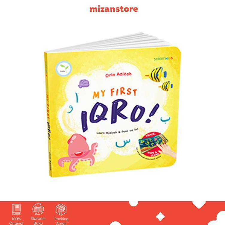 [Mizan] Buku Anak - My First Iqro (Boardbook 0-5 Tahun)