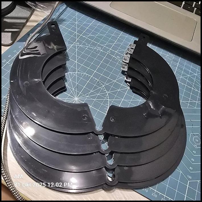 DISKON SHIM FIBER 55*110*3 ( TEBAL 3 MM ) SHIM BUCKET FIBER 55X110X3 SHIM BUCKET FIBER 55 110 3 ( TE