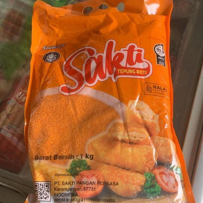 Tepung roti orange (Tepung Panir) 1 Kg-Sakti